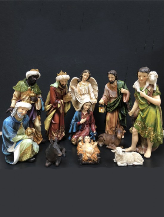 12.5" " Nativity Set of 11 pcs